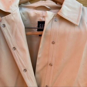 🆕 Gap Women’s Snap Button Long Coat Tan